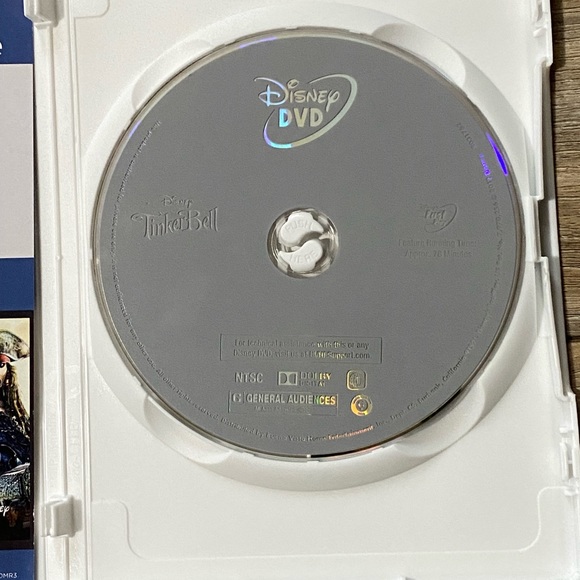 Disney TinkerBell A tinker bell Disney Fairies Movie DVD & The Aristocats DVD - Picture 7 of 15